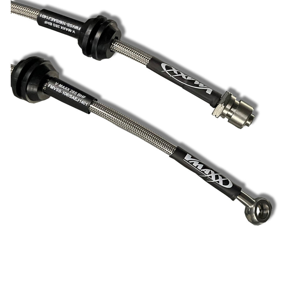 V-Maxx Steelflex Stainless Steel Brake Hoses (28S BHF 420)